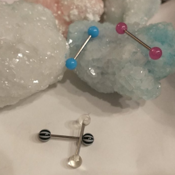 🇨🇦 Set of 4 tongue bars - Picture 1 of 2